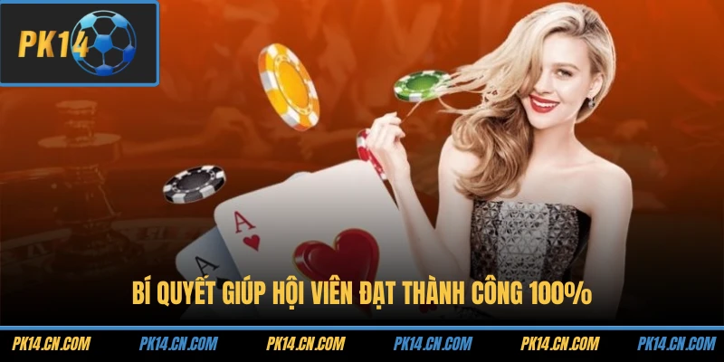 Chia Sẻ Hội Viên Cách Chơi Xổ Số Với Casino Tại PK14 3 Bí quyết giúp hội viên đạt thành công 100%
