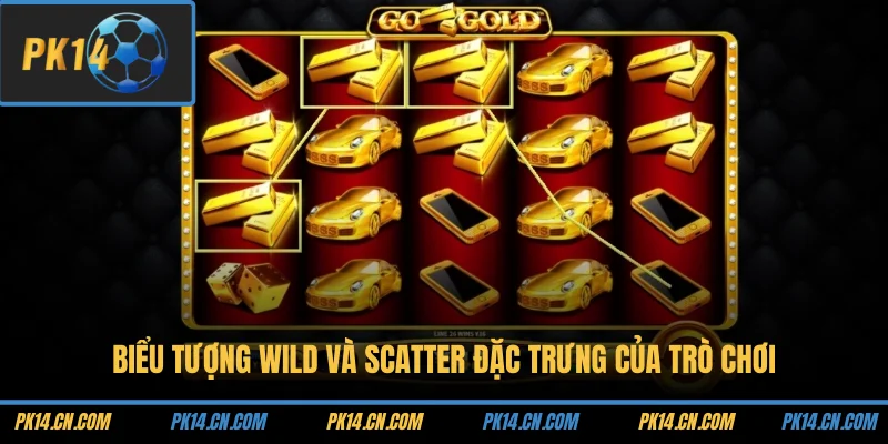 Biểu tượng Wild và Scatter đặc trưng của trò chơi