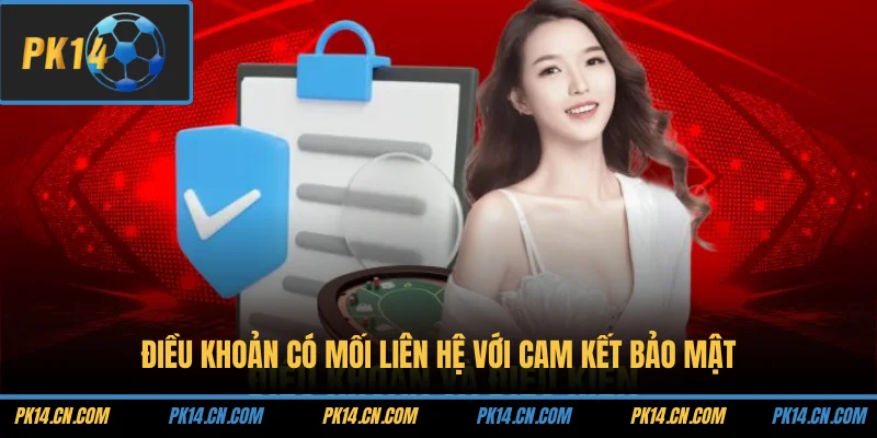 Điều khoản sử dụng 3 Điều khoản có mối liên hệ với cam kết bảo mật